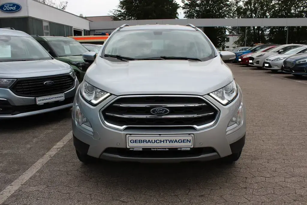 Gebraucht Ford Ecosport Titanium 125 PS (91 kW) 2018 Polarsilber metallic SUV