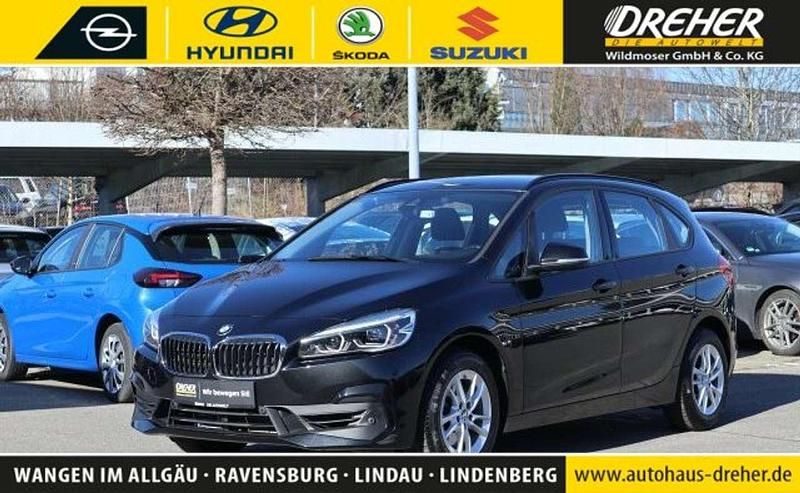 Gebraucht BMW 220 Active Tourer Advantage 192 PS (141 kW) 2018 Black sapphire Van / Kleinbus