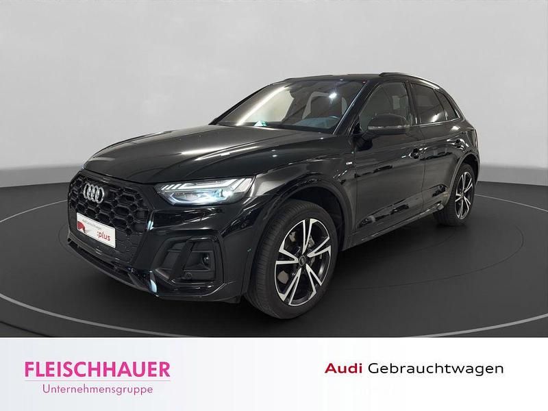 Mythosschwarz metallic Gebraucht 2021 Audi Q5 S-Line SUV | 39.980 € (Guter Preis) - Bild 1/4