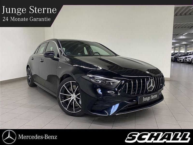 Schwarz Gebraucht 2024 Mercedes A35 AMG AMG Limousine | 46.799 € (Fairer Preis) - Bild 1/4