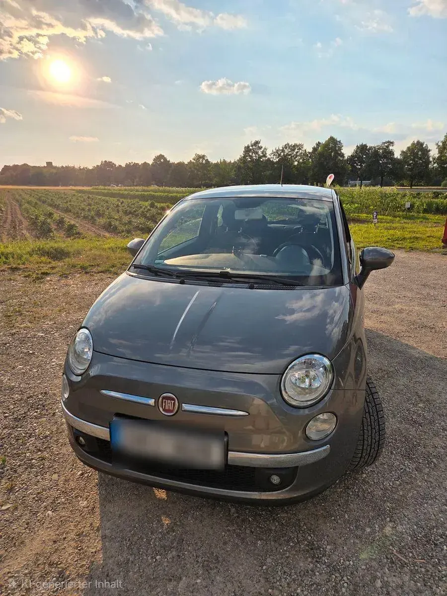 Gebraucht Fiat 500 Pop 69 PS (50 kW) 2014 Grau Kleinwagen