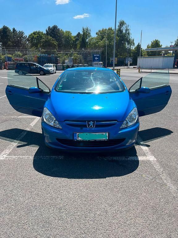Blau Gebraucht 2005 Peugeot 307 CC Filou Cabrio | 1.100 € (Superpreis) - Bild 1/4