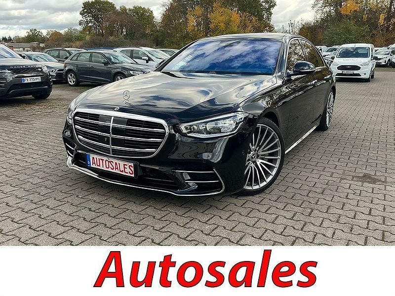 Schwarz Gebraucht 2022 Mercedes S350 AMG line Limousine | 76.051 € (Etwas zu teuer) - Bild 1/4