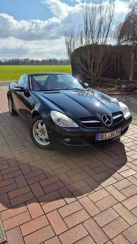Gebraucht Mercedes SLK200 163 PS (119 kW) 2004 Schwarz Cabrio