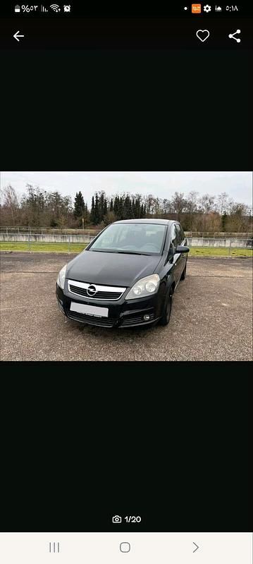 Schwarz Gebraucht 2006 Opel Zafira Van / Kleinbus | 600 € (Superpreis) - Bild 1/1