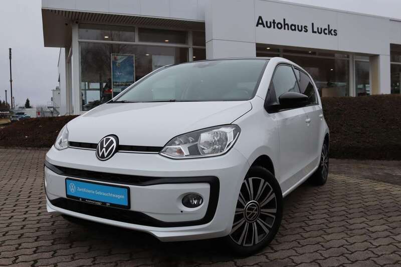 Gebraucht VW up! Style 65 PS (47 kW) 2022 Pure white deep black perleff Kleinwagen
