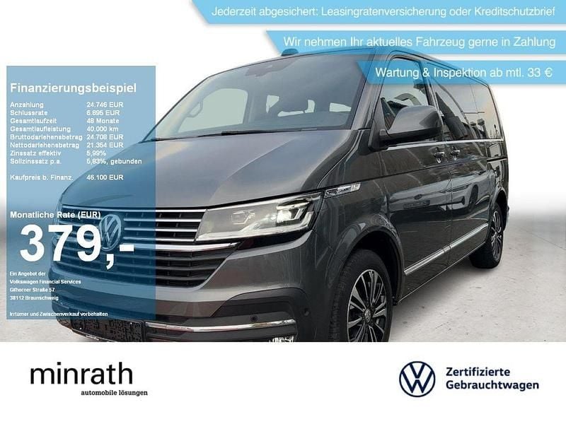 Gebraucht VW Multivan Generation Six 204 PS (150 kW) 2021 Grau Van