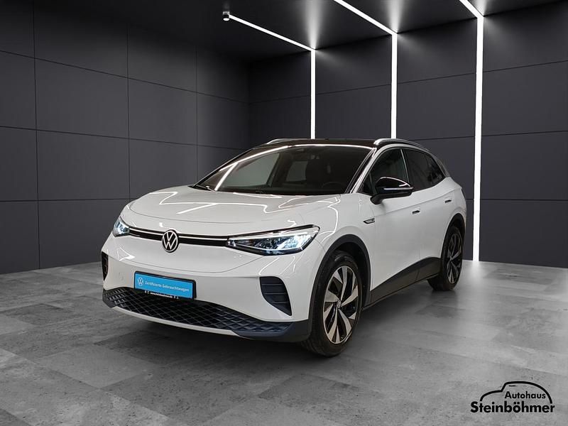 Gebraucht VW ID.4 Pro Performance 210 kW (286 PS) 2021 Gletscherweiss (weiß) SUV