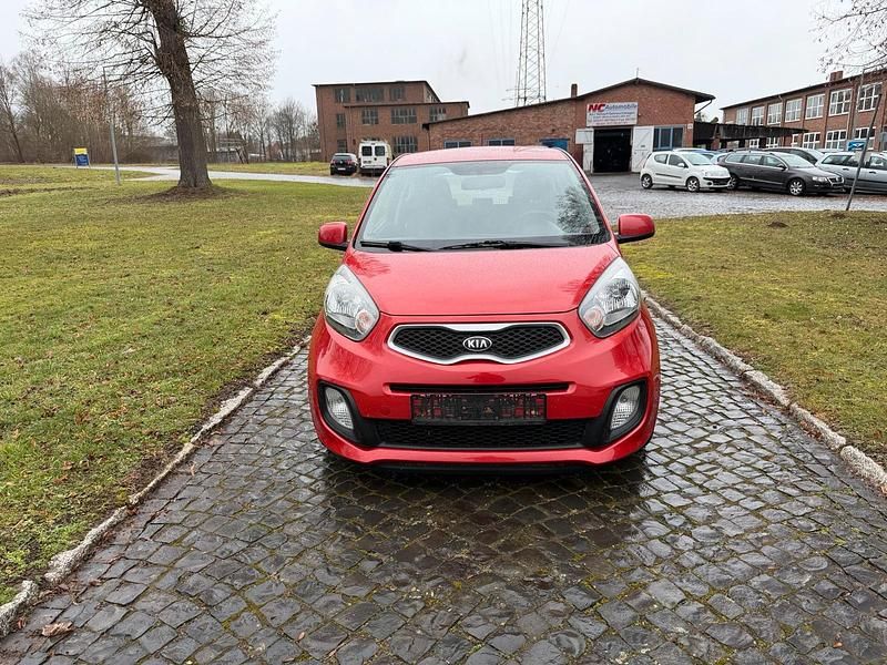 Gebraucht Kia Picanto 69 PS (50 kW) 2013 Rot Kleinwagen