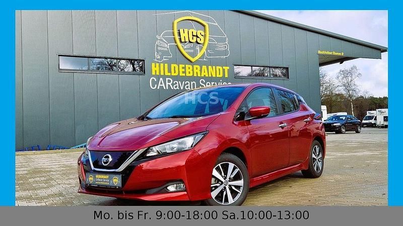 Gebraucht Nissan Leaf 360º 110 kW (150 PS) 2020 Rot Kleinwagen