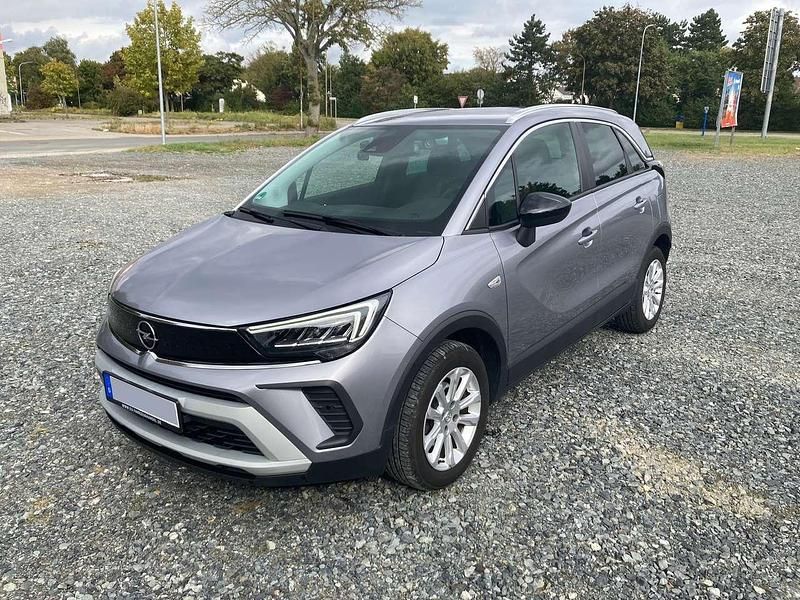 Silber Gebraucht 2021 Opel Crossland X Elegance SUV | 18.400 € (Teuer) - Bild 1/4