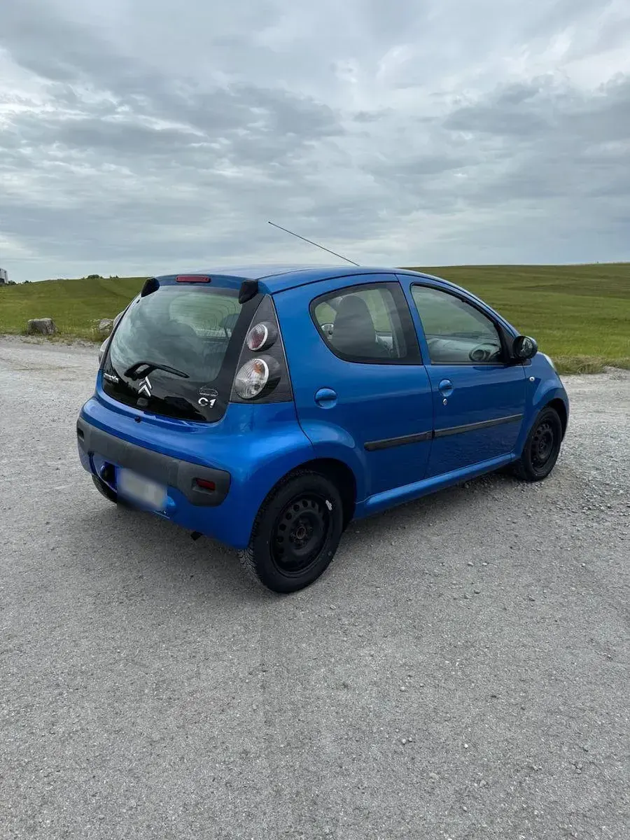 Gebraucht Citroën C1 68 PS (50 kW) 2010 Blau Kleinwagen