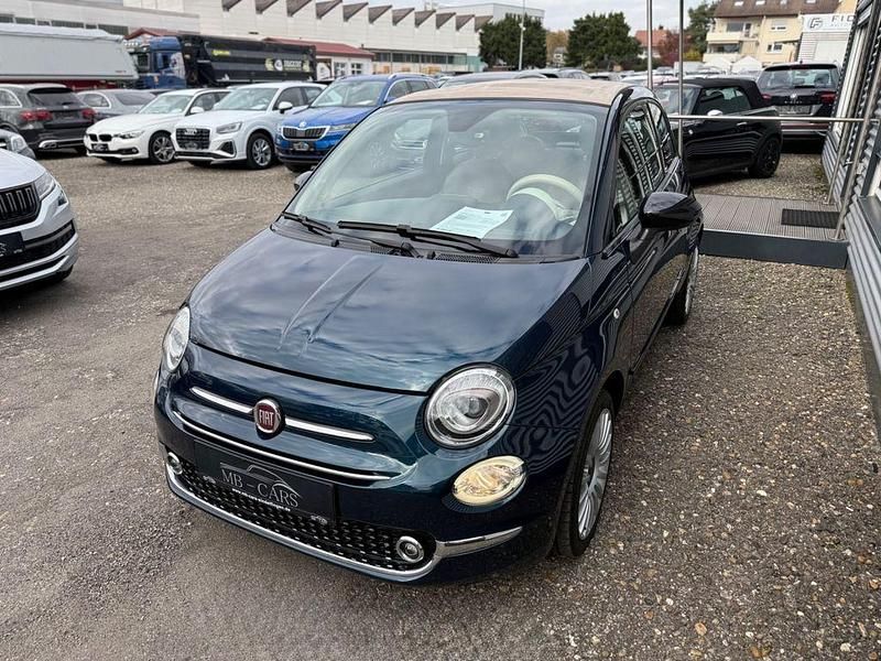 Gebraucht Fiat 500 Lounge 86 PS (63 kW) 2016 Blau Cabrio