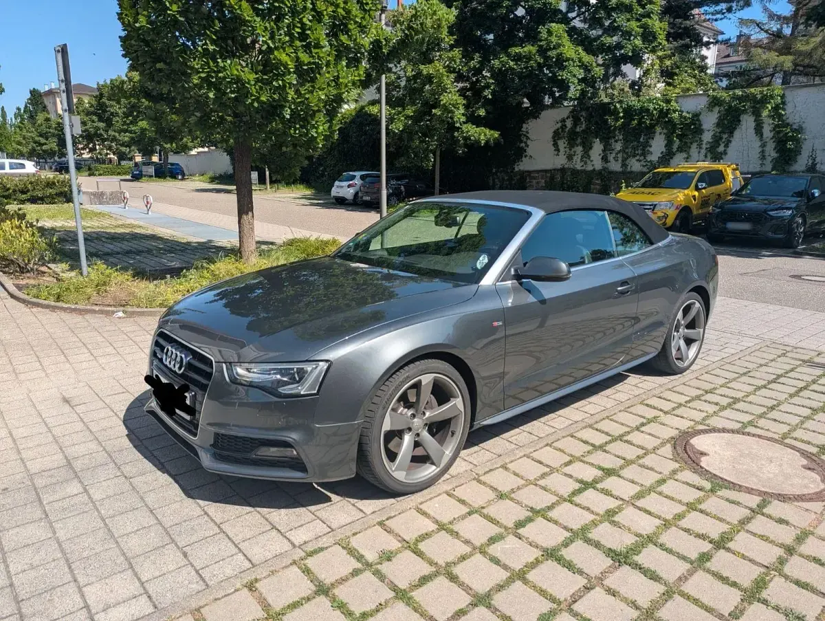 Gebraucht Audi A5 Cabriolet S-Line 245 PS (180 kW) 2015 Grau Cabrio
