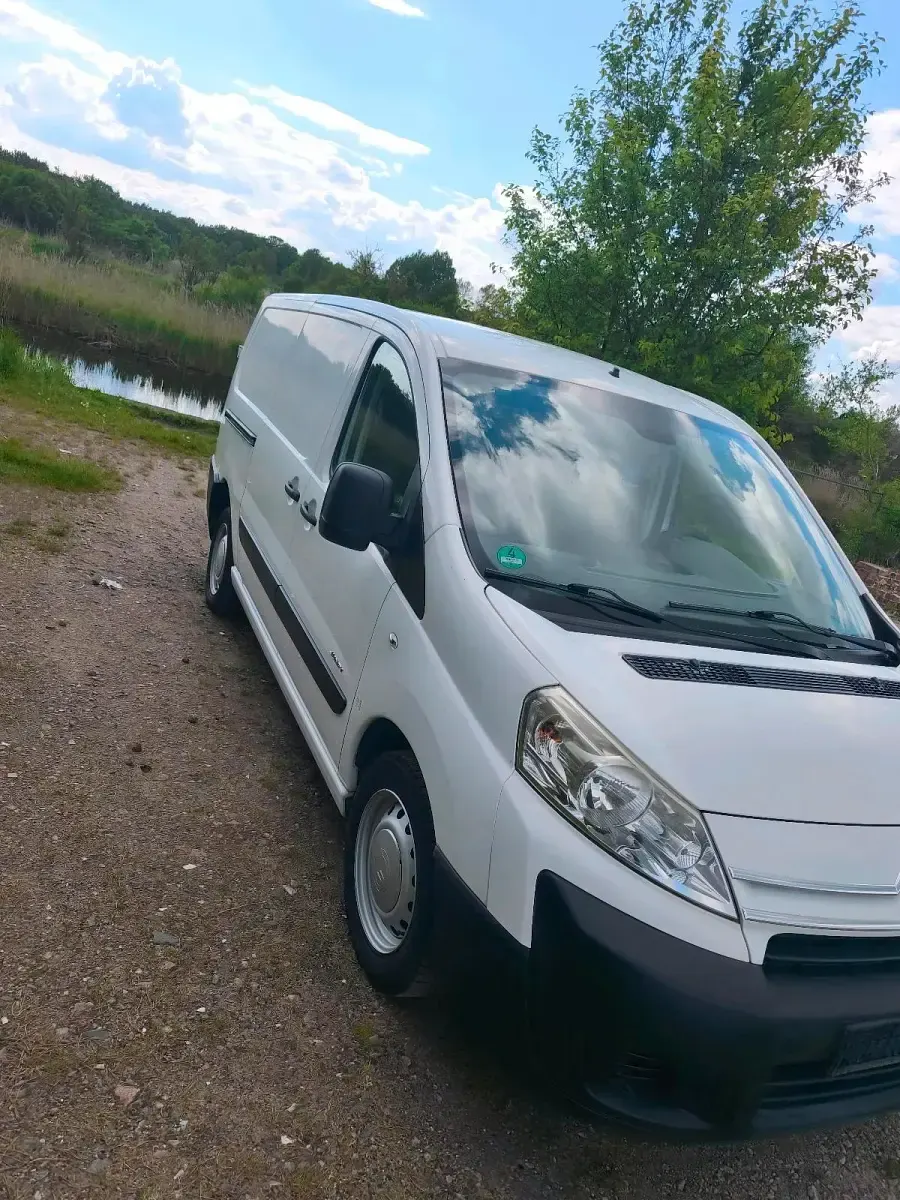 Gebraucht Citroën Jumpy 90 PS (66 kW) 2008 Weiß Van / Kleinbus
