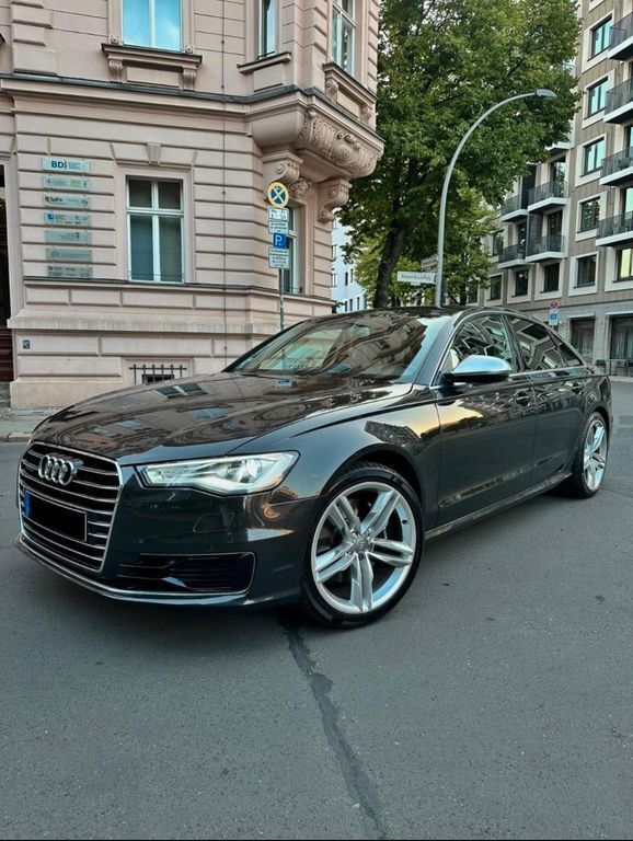 Grau Gebraucht 2015 Audi A6 S-Line Limousine | 17.490 € (Superpreis) - Bild 1/4
