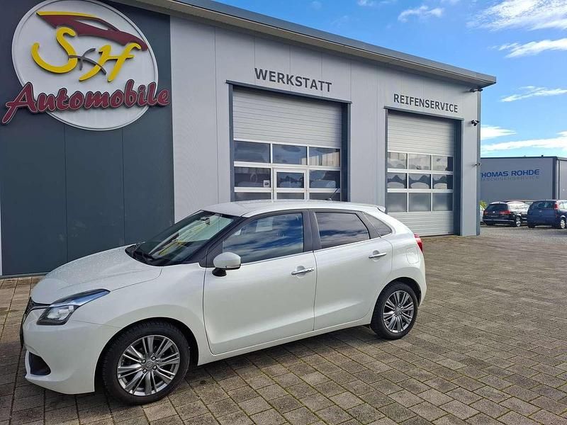 Weiß Gebraucht 2017 Suzuki Baleno Kleinwagen | 10.485 € (Etwas zu teuer) - Bild 1/4