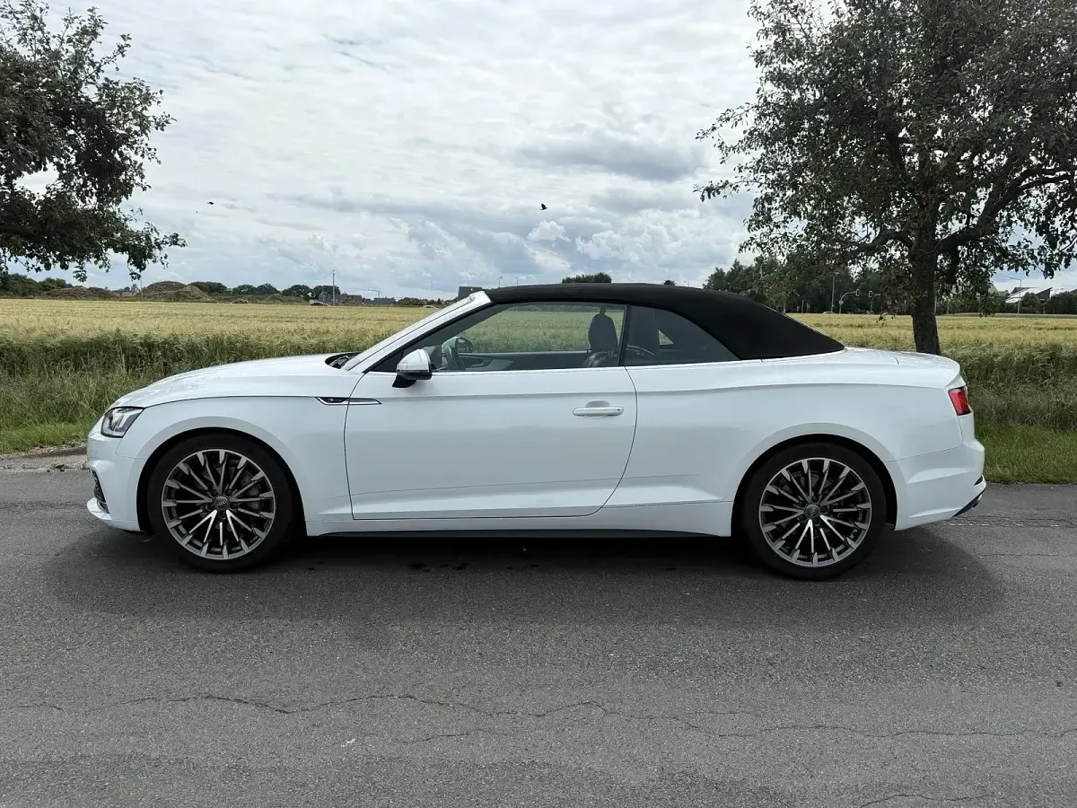Gebraucht Audi A5 Cabriolet S-Line 190 PS (139 kW) 2017 Weiß Cabrio
