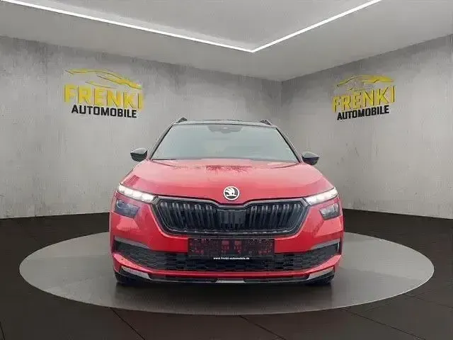 Gebraucht Skoda Kamiq Monte Carlo 150 PS (110 kW) 2020 Velvet rot SUV