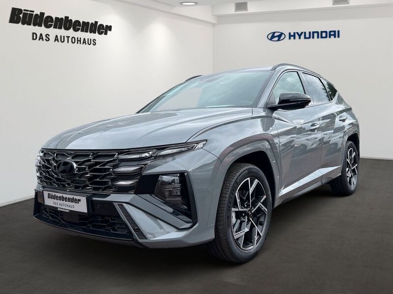 Grau Neu 2024 Hyundai Tucson N Line SUV | 44.440 € - Bild 1/4