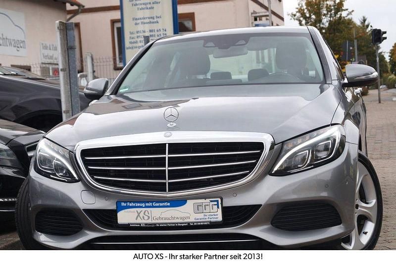 Silber Gebraucht 2014 Mercedes C220 Exclusive Limousine | 10.990 € (Fairer Preis) - Bild 1/4