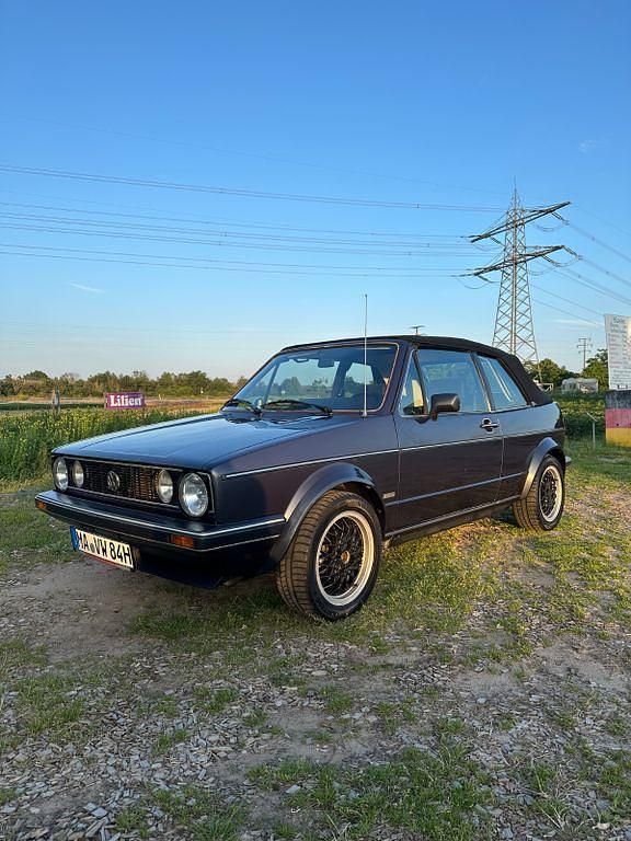 Gebraucht VW Golf Cabriolet 73 PS (53 kW) 1984 Blau Cabrio