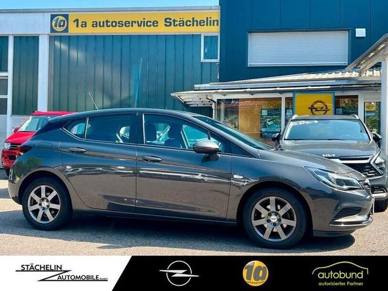 Gebraucht Opel Astra Edition 125 PS (91 kW) 2016 Platin anthrazit Kleinwagen