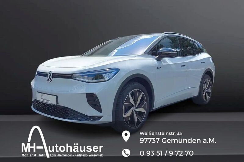 Gletscherweiß metallic Gebraucht 2023 VW ID.4 GTX SUV | 44.990 € (Etwas zu teuer) - Bild 1/4
