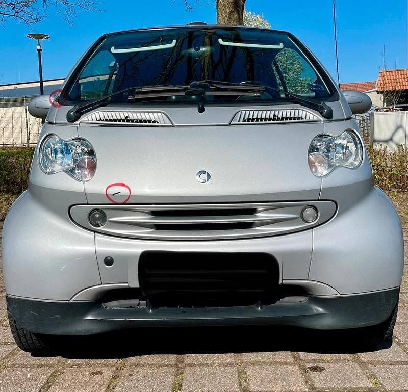 Silber Gebraucht 2003 Smart ForTwo Cabrio Passion Cabrio | 575 € (Superpreis) - Bild 1/4