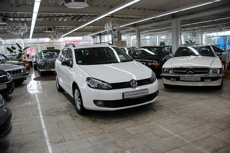 Gebraucht VW Golf VII Match 140 PS (102 kW) 2012 Weiß Kombi