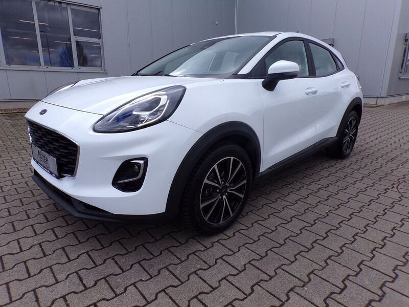 Weiß Gebraucht 2021 Ford Puma Cool & Connect SUV | 15.450 € (Superpreis) - Bild 1/3