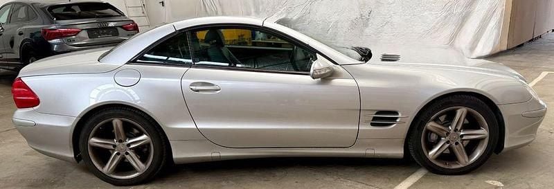 Gebraucht Mercedes SL500 306 PS (225 kW) 2002 Silber Cabrio