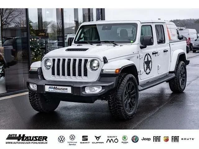 Weiß Gebraucht 2022 Jeep Gladiator Overland SUV | 55.895 € (Superpreis) - Bild 1/4