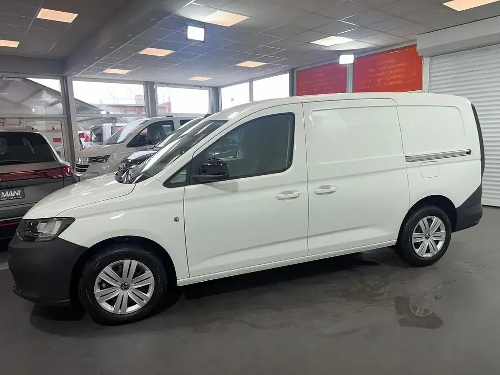 Gebraucht VW Caddy Maxi 122 PS (89 kW) 2024 Weiß Van / Kleinbus