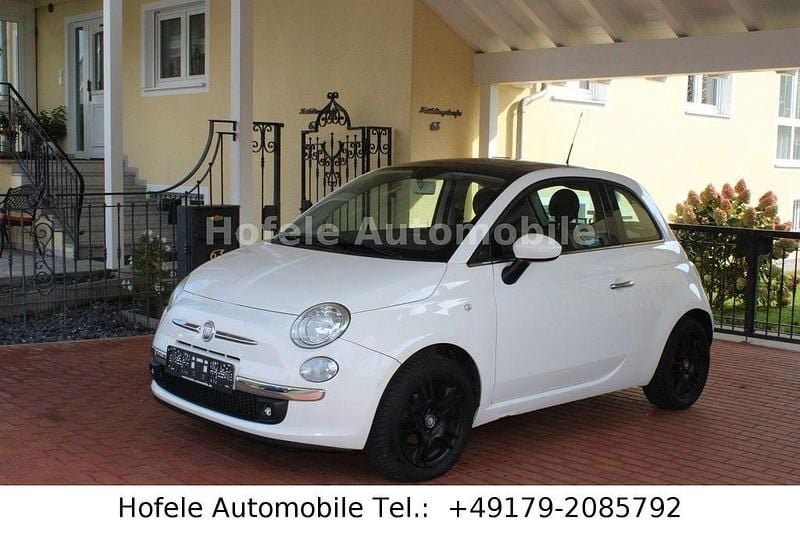 Weiß Gebraucht 2012 Fiat 500 Lounge Kleinwagen | 5.250 € - Bild 1/4