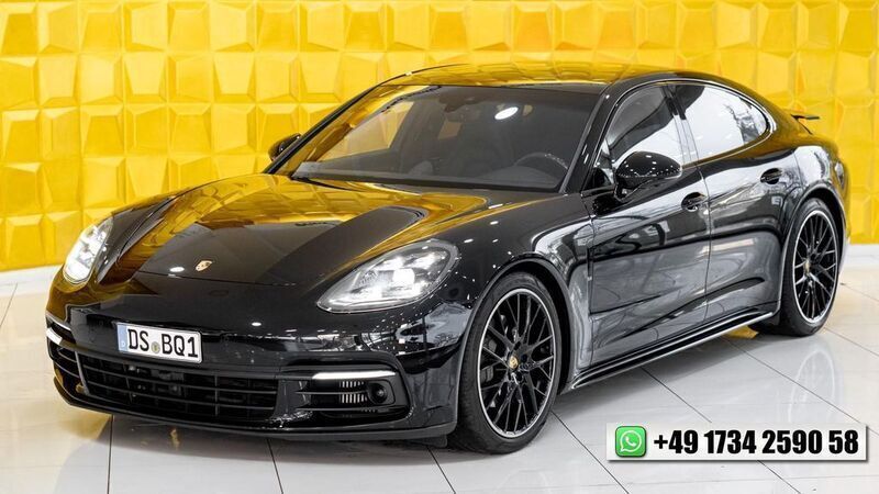 Schwarz Gebraucht 2018 Porsche Panamera 4S Limousine | 102.990 € - Bild 1/4