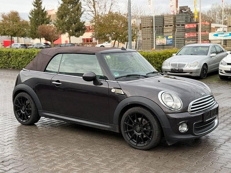 Braun Gebraucht 2014 Mini One Cabriolet Cabrio | 6.990 € (Fairer Preis) - Bild 1/2