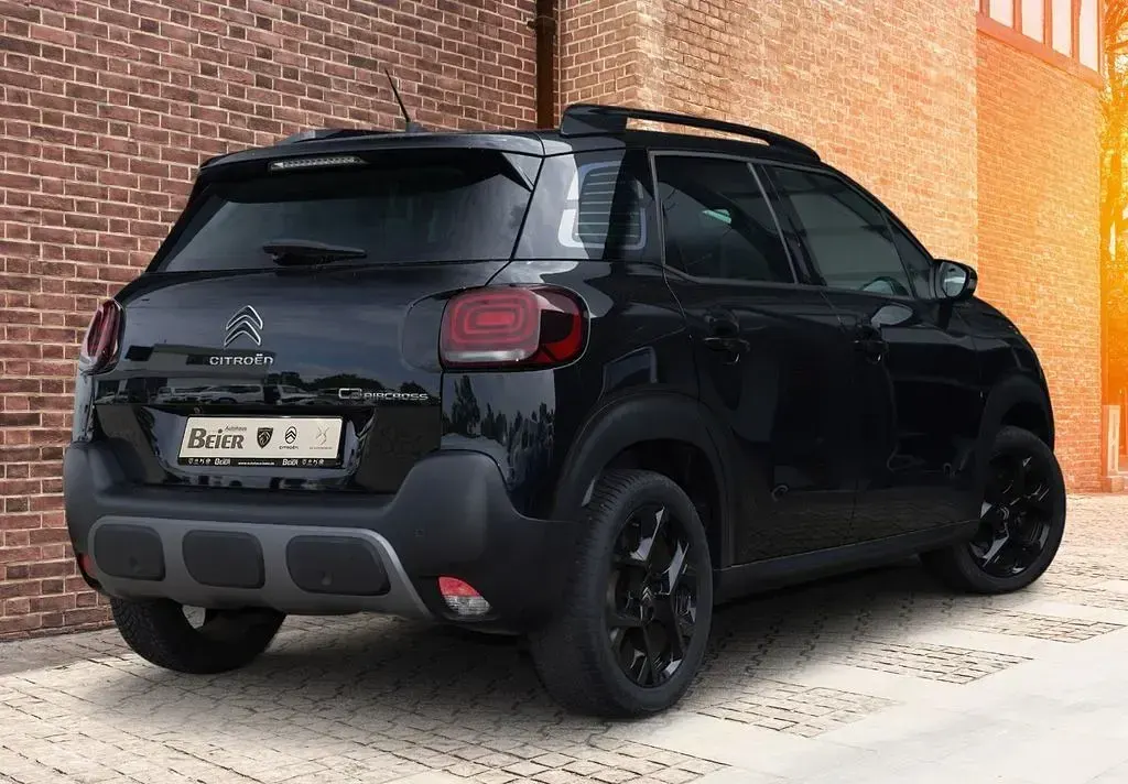 Gebraucht Citroën C3 Aircross PureTech 131 PS (96 kW) 2024 Schwarz SUV