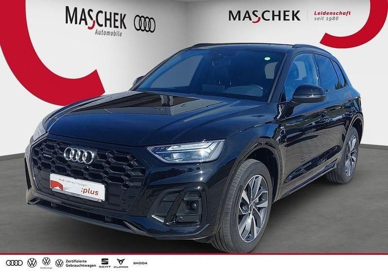 Mythosschwarz metallic Gebraucht 2022 Audi Q5 S-Line SUV | 43.240 € (Guter Preis) - Bild 1/2