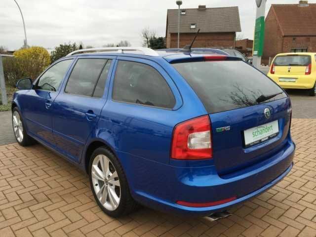 Gebraucht Skoda Octavia RS 170 PS (125 kW) 2012 Blau metallic Kombi