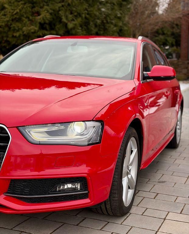 Gebraucht Audi A4 S-Line 120 PS (88 kW) 2014 Rot Kombi
