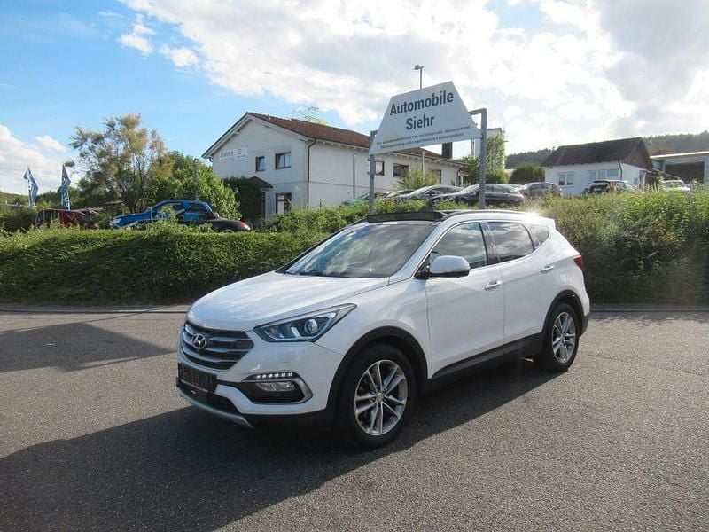 Weiß Gebraucht 2016 Hyundai Santa Fe SUV | 16.700 € (Guter Preis) - Bild 1/4