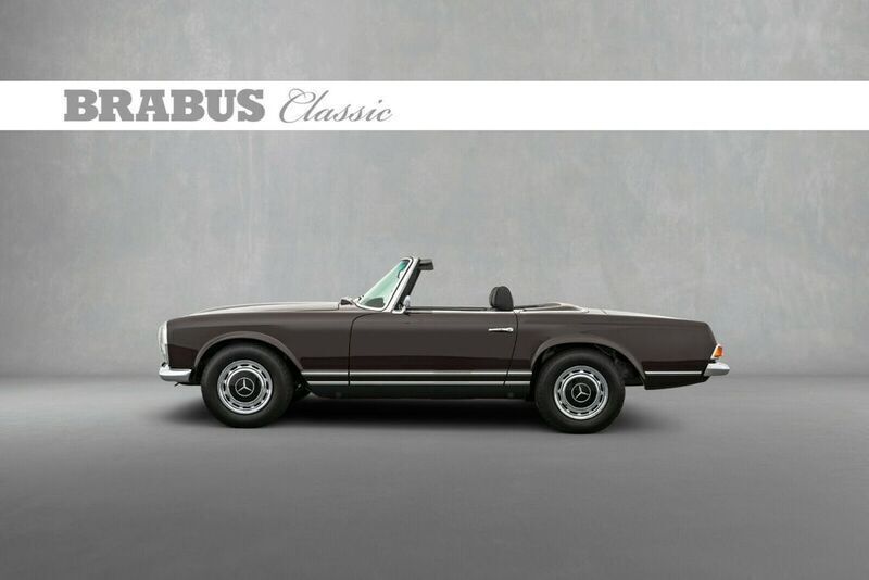 542 dunkelrot / 040 schwarz Gebraucht 1968 Mercedes SL280 Classic Cabrio | 329.000 € - Bild 1/4
