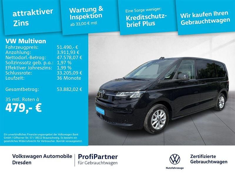 Deep black perleffekt Gebraucht 2024 VW T7 Life Van | 51.490 € (Guter Preis) - Bild 1/4
