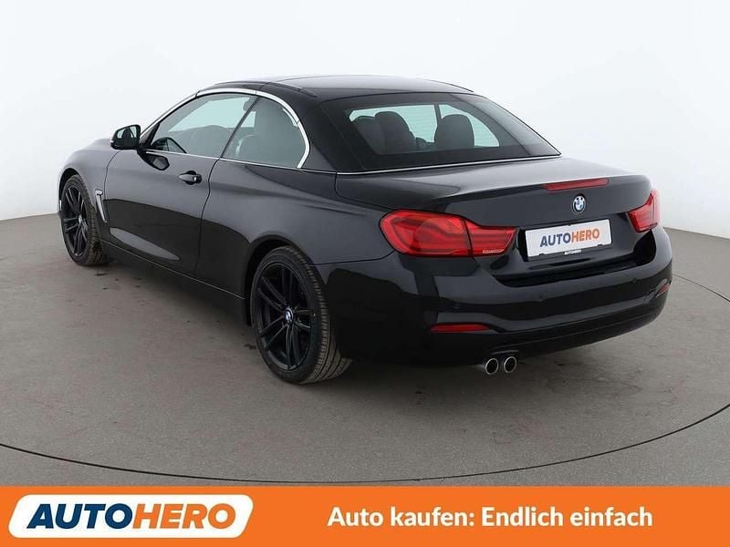 Second-hand BMW 420 Advantage 190 CP (139 kW) 2017 Negru Cabrio