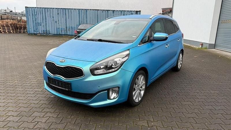 Gebraucht Kia Carens DREAM-TEAM Edition 141 PS (103 kW) 2016 Blau Van / Kleinbus