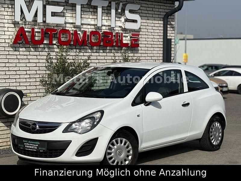Gebraucht Opel Corsa Selection 69 PS (50 kW) 2014 Casablancaweiss/glacier/arctic Kleinwagen