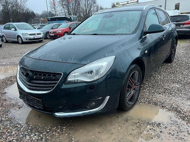 Gebraucht Opel Insignia Edition 136 PS (100 kW) 2016 Grün Kombi