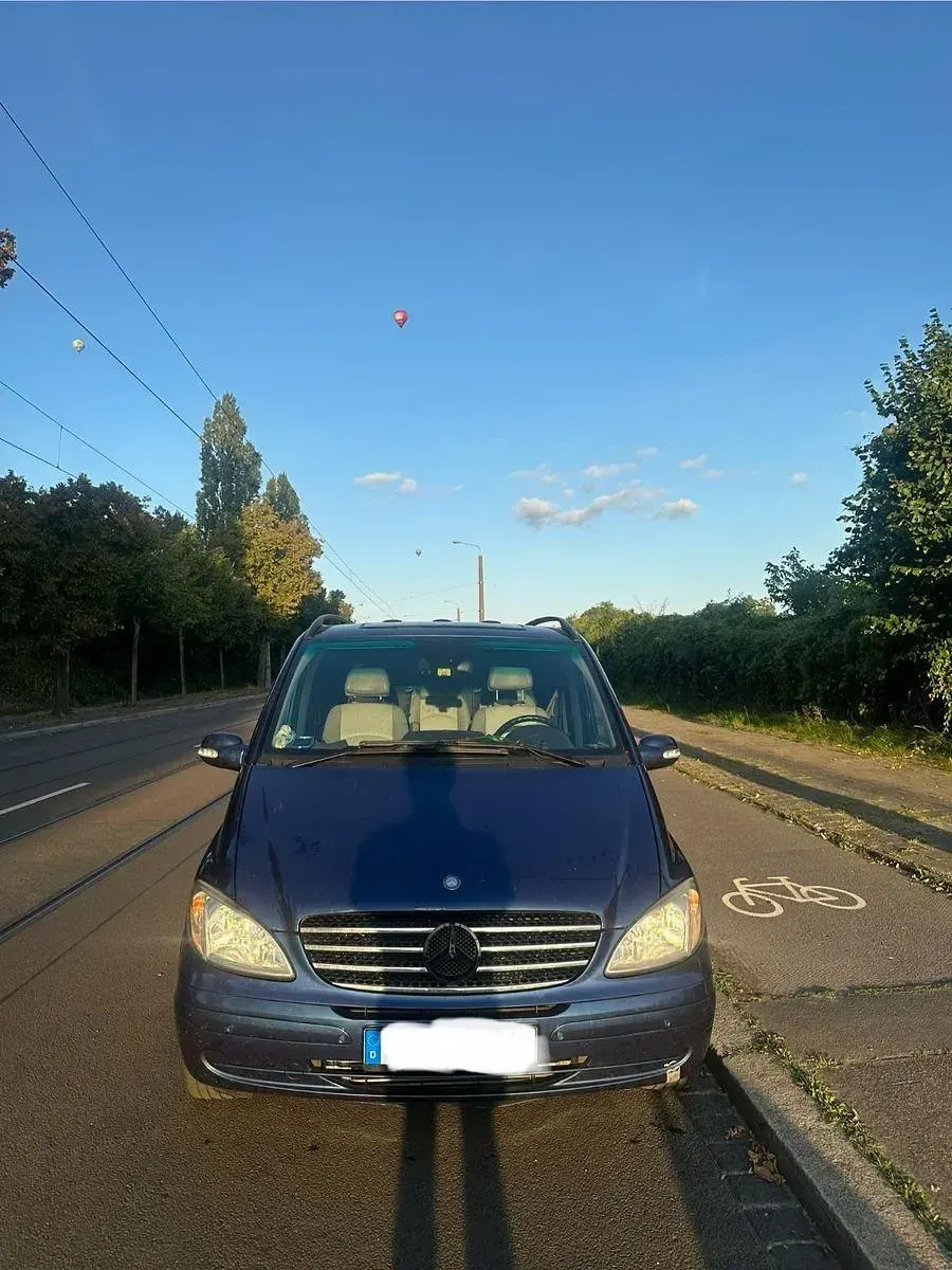 Gebraucht Mercedes Viano 204 PS (150 kW) 2007 Blau Van / Kleinbus