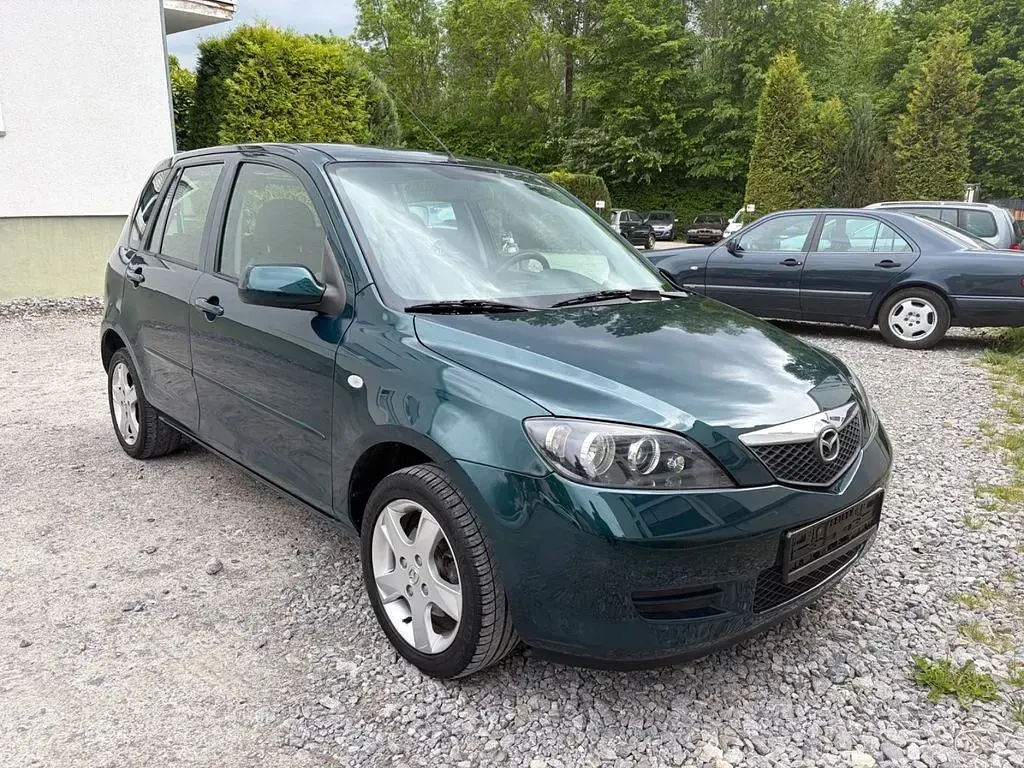 Brugt Mazda 2 Active 80 HK (58 kW) 2006 Grøn Hatchback
